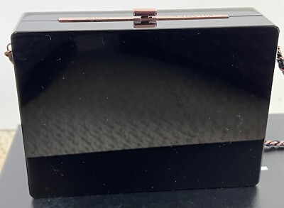 NWT Chanel CC Logo Plexiglass Copper Black Crystal NWT Chanel CC Logo Plexiglass Copper Black Crystal