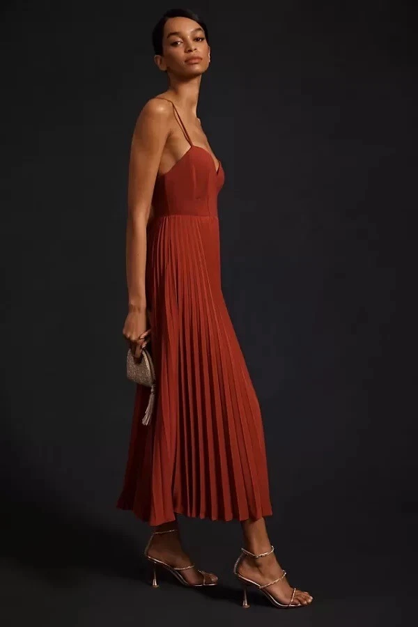 Anthropologie cheap red dress