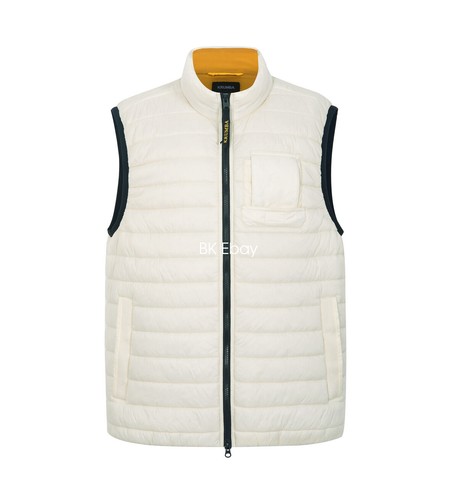 Krumba Mens Puffer Vest Lightweight Winter Warm Zip-Up Sleeveless Quilted Jacket - Picture 3 of 30