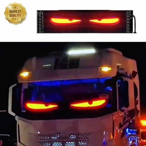 advertising screenSpecific Devil's LED-Screen Car Eye Light Truck Dynamic Light - Picture 12 of 32