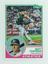 2018 Topps Update Series - 1983 Topps Design #83-22 Matt Chapman
