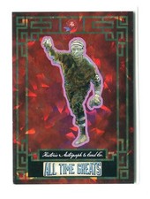 2024 Historic Autographs All Time Greats Christy Mathewson CHRISTMAS RED #8 /50