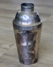 Antique Tiffany & Co. Makers Silver Soldered Plated Cocktail Martini Shaker