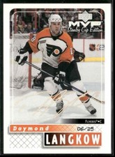 1999-00 MVP Stanley Cup Edition #136 Daymond Langkow Super Script #/25