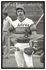 Dennis Walling (1979) Houston Astros Vintage Baseball Postcard PCHA