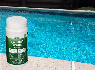 United Chemical Swamp Treat Swimming Pool Chemical Helps Remove Algaecide - 1 lb