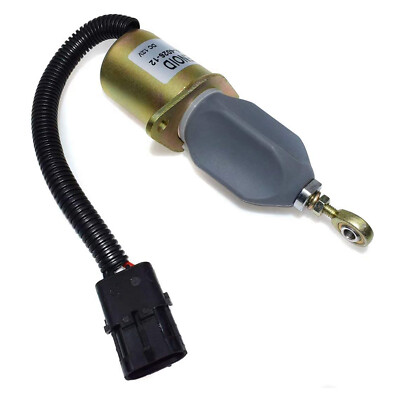 New 12V Stop Solenoid for Gehl Skid Steer Loader SL4625 4625SX