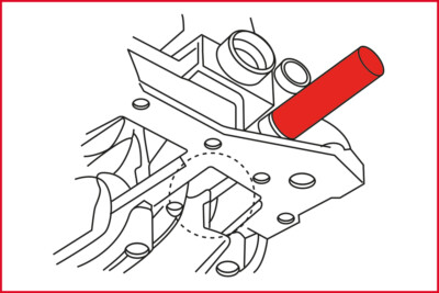KS TOOLS Motoreinstell-Werkzeug-Satz für Nissan / Opel / Renault, 13-tlg. (400.0