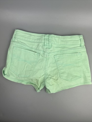 Gap Kids Jean Shorts Girls Size 12 Teal Regular Size - Picture 3 of 5