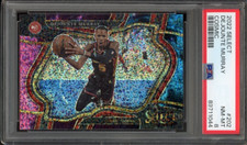 2022-23 Panini Select DEJOUNTE MURRAY #202 Courtside Cosmic SSP Hawks PSA 8