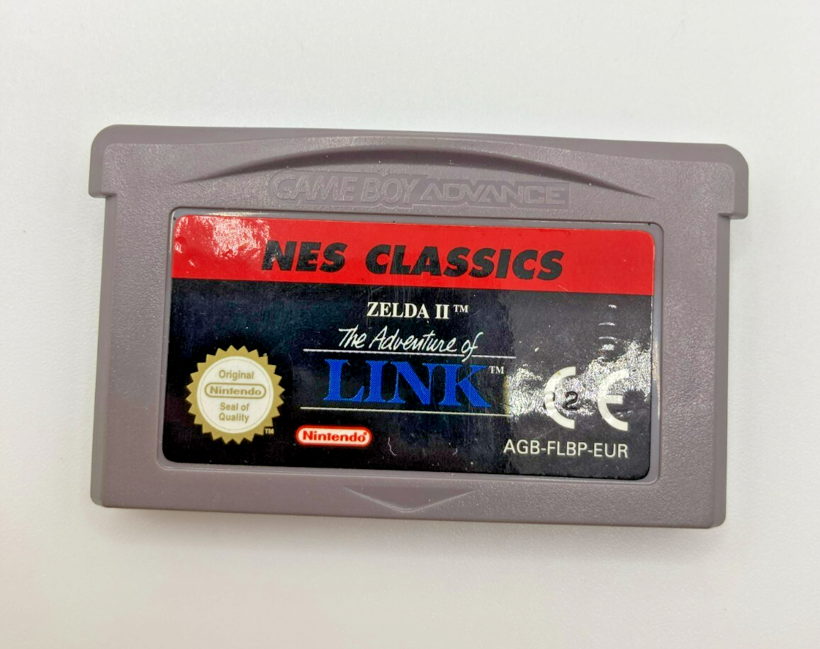 GBA ZELDA 2 THE ADVENTURE OF LINK NES CLASSICS POUR GAME BOY ADVANCE PAL NEUF