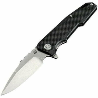 New Artisan Predator Linerlock Black D2 Folding Poket Knife 1706PS-BKF