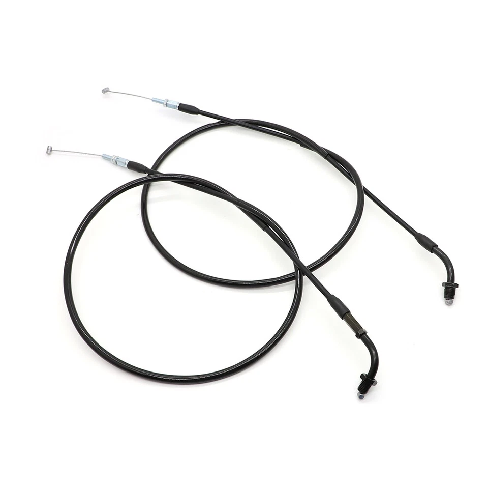 Throttle Cable Set For Honda CX500D  CX500C CX500 CB400T CM400C CM400T CM400E - Image 3 of 4