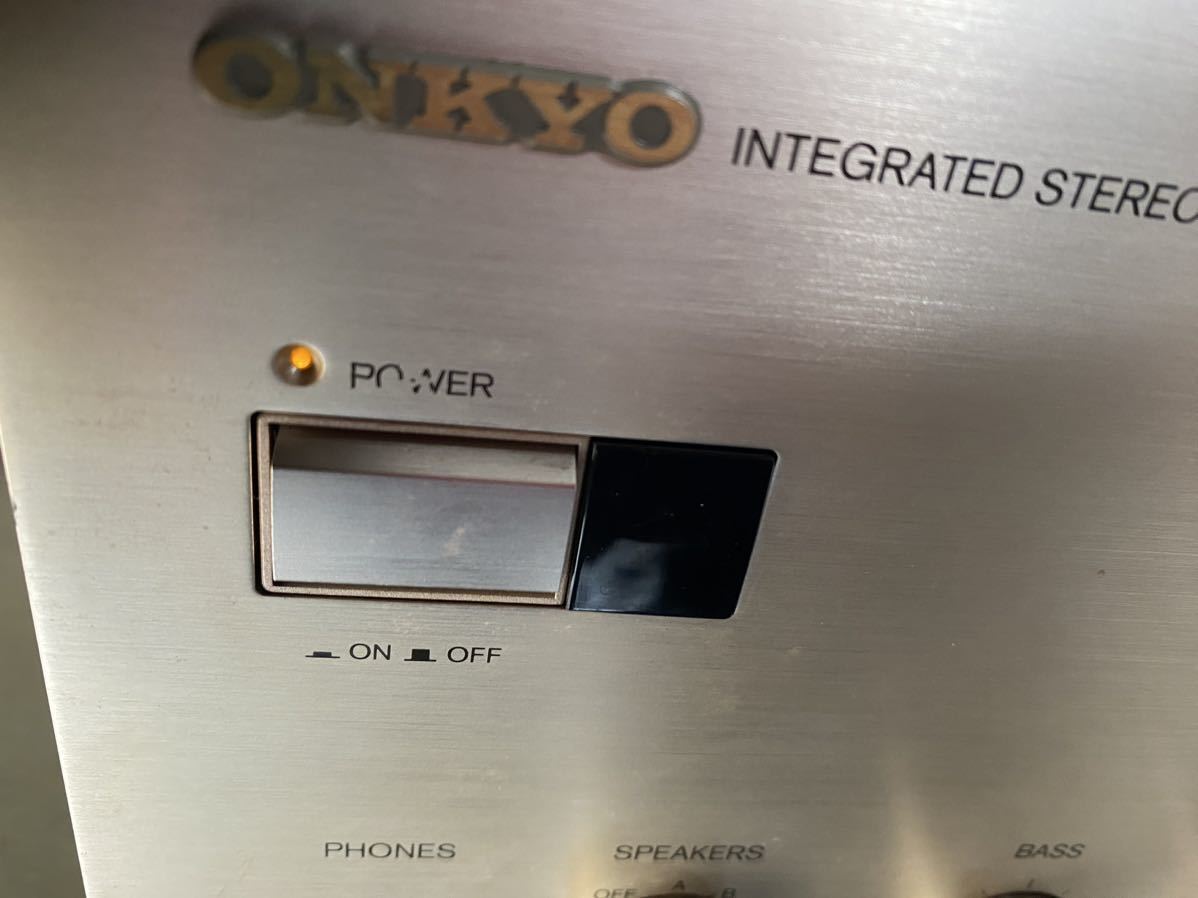 ONKYO INTEGRA A-925 Premain Amplifier Silver 1998 release ONKYO INTEGRA A-925 Premain Amplifier Silver 1998 release