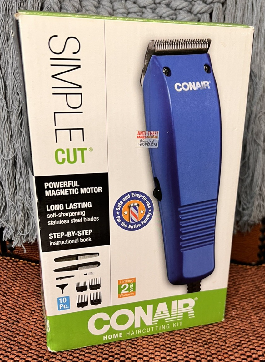 Conair Home Haircutting Kit with Power Magnetic Motor and 10pc Accessories