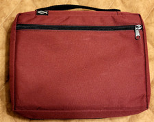 Gregg Book Gear Bible Case Carrier Book Cover – Maroon, HC XXL, Zip, Handle