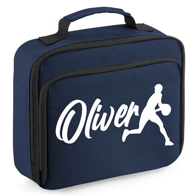 Basketball Brotzeittasche personalisiert Schulanfang Korb Ball Geschenke für Jungen Gi...