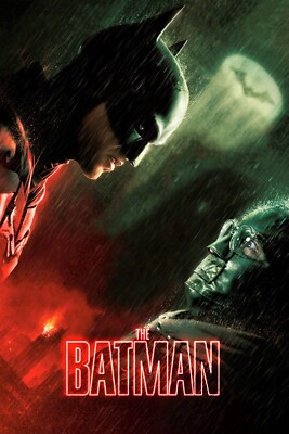 2022 The Batman Movie Poster Print 11X17 Riddler DC Comics Gotham