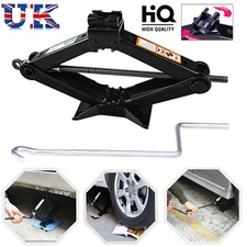 2 Ton Tonne Scissor Wind Up Jack For Car Van Garage With Crank Speed Handle Hot