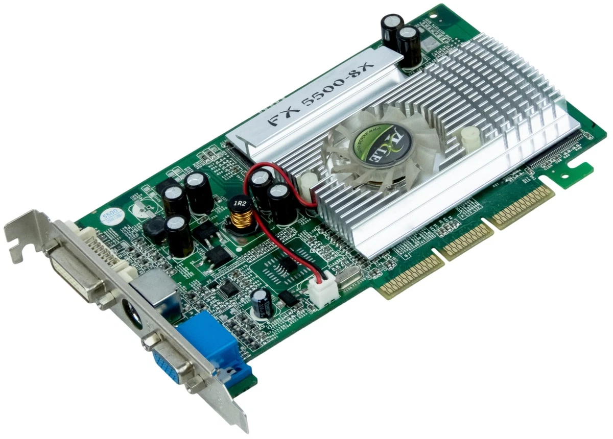 AXLE NVIDIA GEFORCE FX 5500 256MB AX-55/256D1A8CDT | EBay