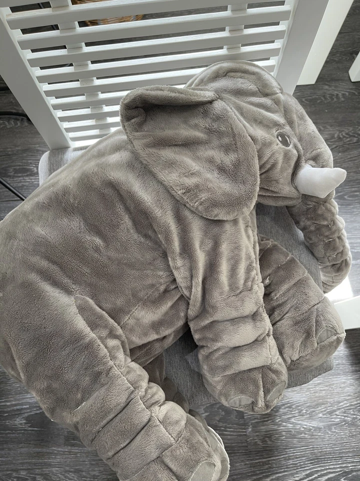 Ikea Elephant Toy Large Grey Baby Toy - image 4 of 4