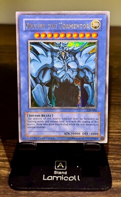 Obelisk the Tormentor (Secret Rare) GBI-002 Yu-Gi-Oh! Duel Monsters... MP