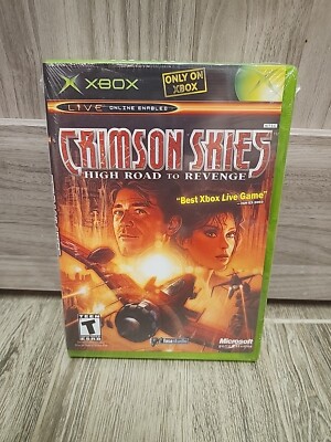 Crimson Skies: High Road to Revenge (Microsoft Xbox, 2003) New, Sealed