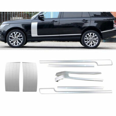 8PCS Air Side Vents Fender Trim Strip Kits For Range Rover L405
