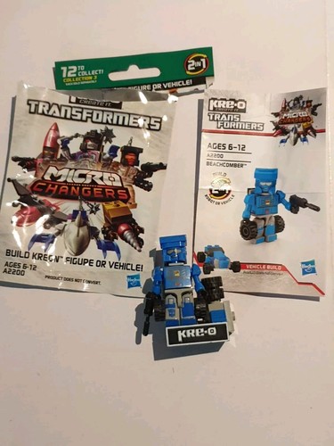 Transformers Kreo BEACHCOMBER Kre-O Micro Changers Mini Figure 2 in 1 Kit 2011 - Picture 5 of 7
