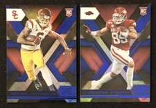2020 Chronicles Draft Picks Xr Football Blue Parallel Cards Lot You Pick