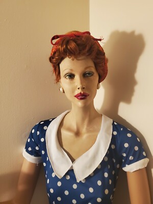 RARE Vintage Lucille Ball I Love Lucy Life Size Mannequin