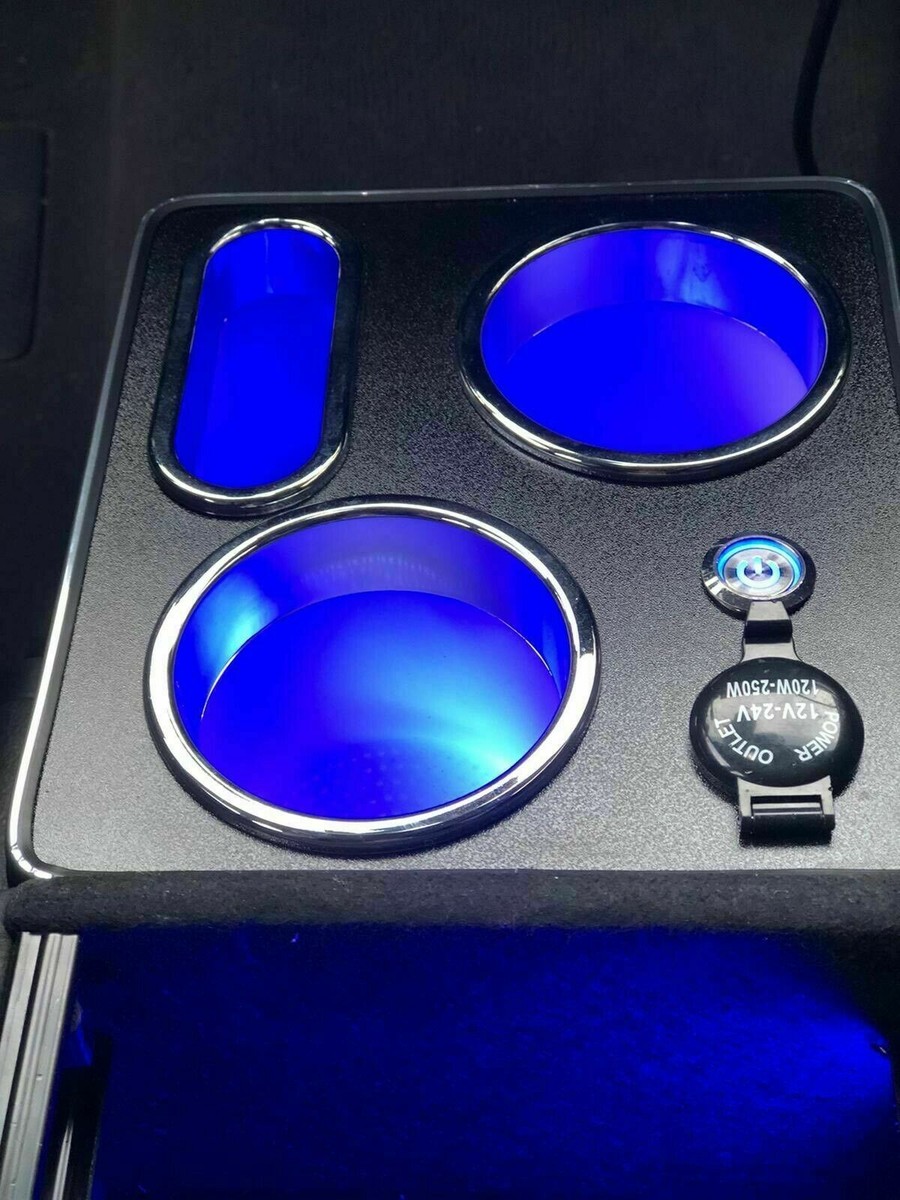 Mittelkonsole Box Aufbewahrung Staufach Led USB Für VW T6 T7 Bus In