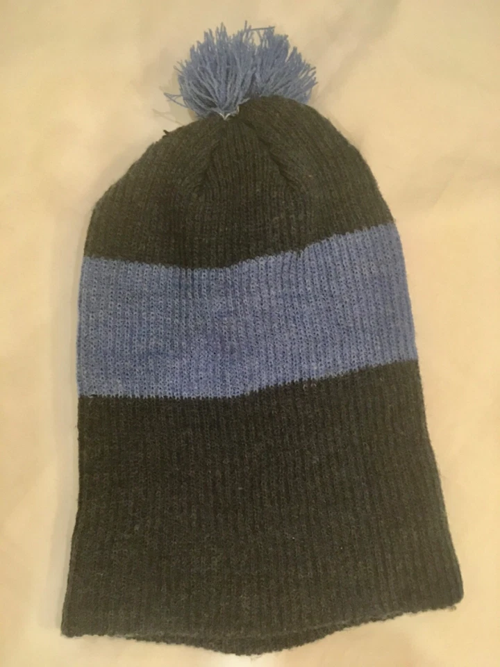 Gorro Hurley Jóvenes Niños Azul Talla Única Súper Lindo Se puede usar de 2 maneras Foto 3 de 4