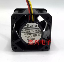 Sanyo 109P0412B301 12V 0.28A 4CM Cooling Fan
