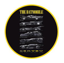 Batman - Batmobile - 4 Vinyl Decal Car Cooler Laptop Truck Smoker Trailer 25