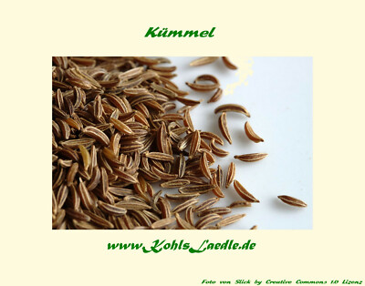 Kümmel, ganz - 1000g.