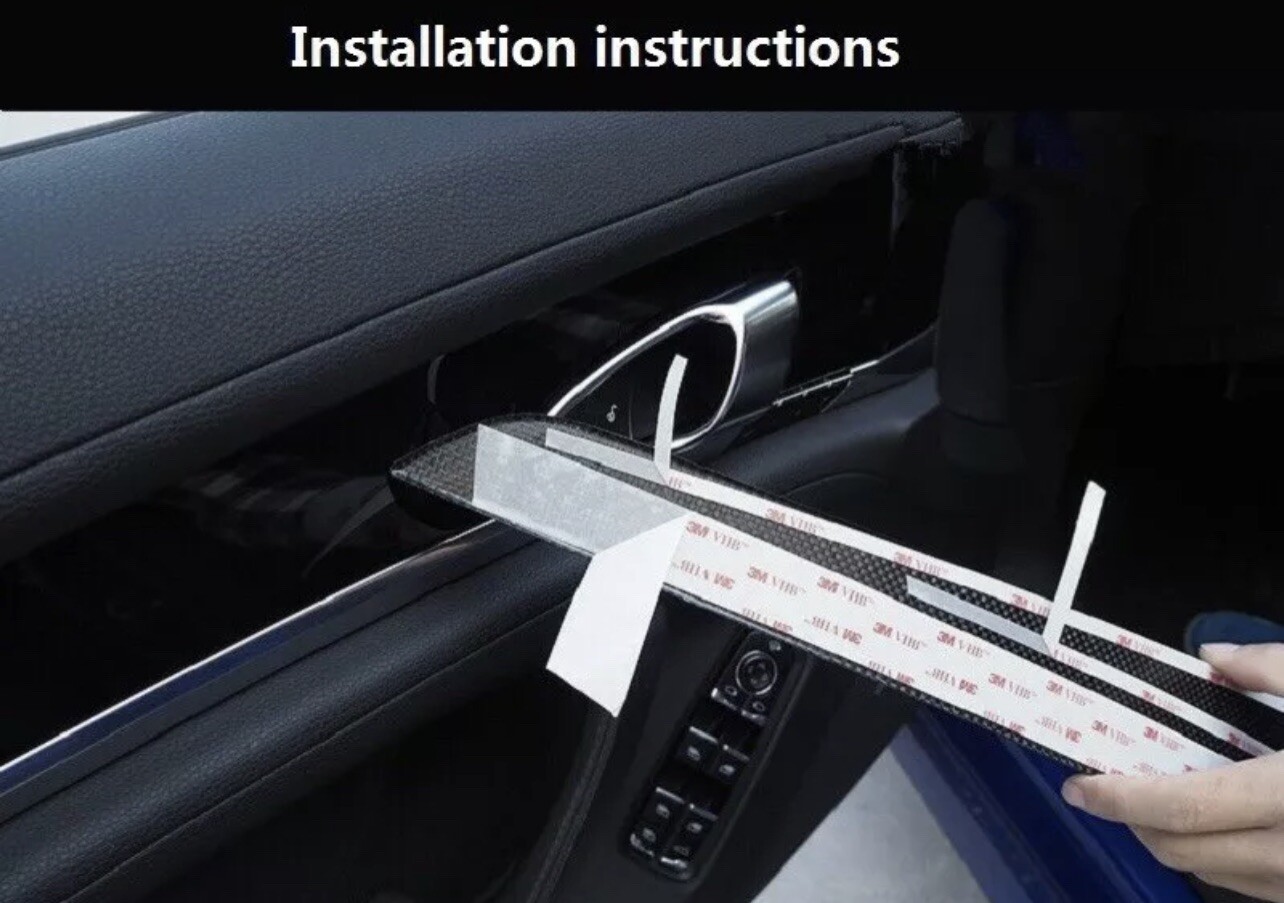 2019~2022 LAMBORGHINI URUS CARBON FIBER DASH INTERIOR DASH TRIM PANEL