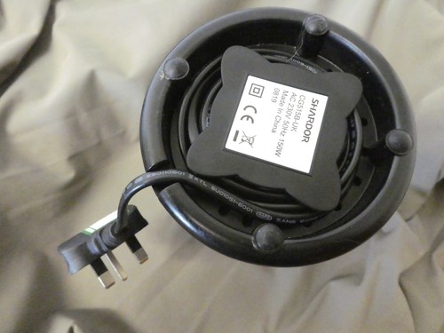Shardor CG 515BUK Kaffeebohnen Mahlwerk Netzstecker 150W PAT getestet - Bild 11 von 11