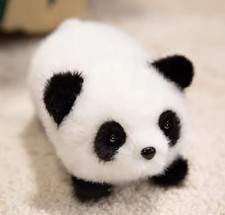 Cute Panda Plush Toy 6" Stuffed Animal Toddler Doll Gift for Kids