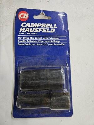 #ad New Nos Campbell Hausfeld Flip Socket with Extension 1 2” Drive MP3212 $22.00