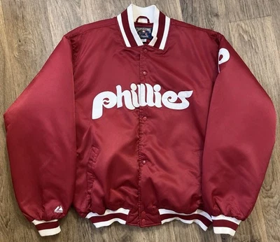 Majestic Philadelphia Phillies MLB Jackets for sale | eBay