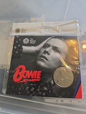 2020 DAVID BOWIE FIVE 5 POUND BRILLIANT UNCIRCULATED ROYAL MINT 