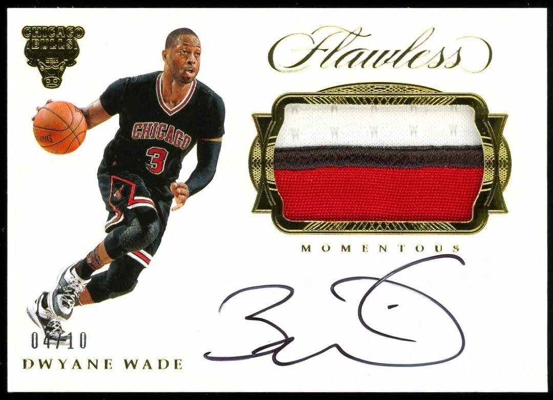 Dwyane Wade Basketball Chicago Bulls Sports Trading Cards
