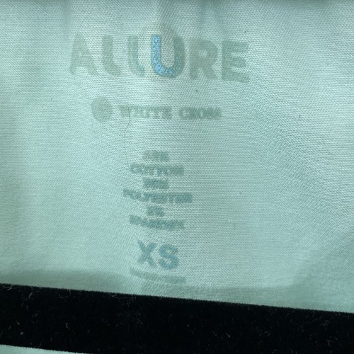 Allure by White Cross Scrub Top Mehrfarbig Gr. XS Stretch Seiten Kurzarm - Bild 6 von 7