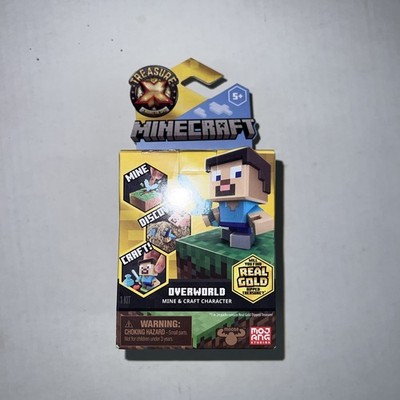 TREASURE X MINECRAFT Overworld Mine & Craft Character - Mini Action Figure NEW