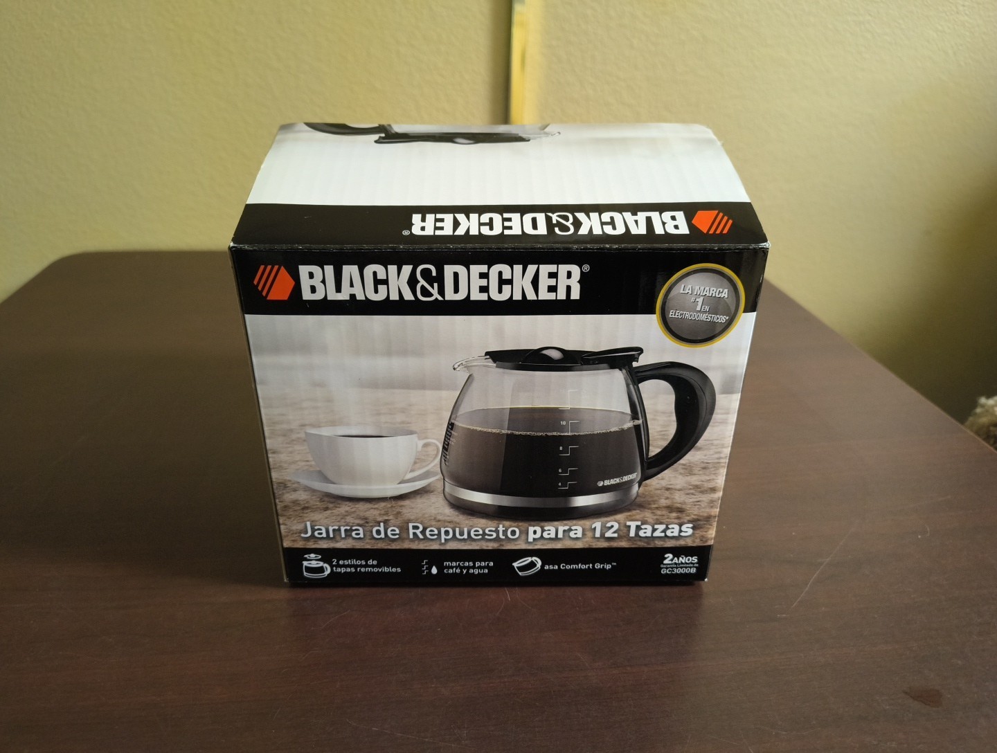 Black & Decker 12-Cup Replacement Carafe Thermal Model GC3000B Open-Box