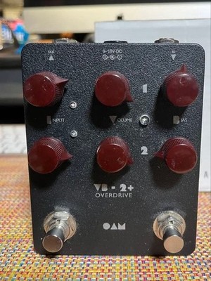 OAM VB-2+ Overdrive Pedal, Unique Distortion, Saturation, Boost