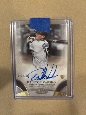 2021 Topps Tier One Break Out Autograph - Daulton Varsho - RC auto /300