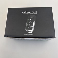EXCALIBUR ALARMS RS-475-3D DELUXE LED 2-WAY REMOTE START KEYLESS ENTRY SYSTEM
