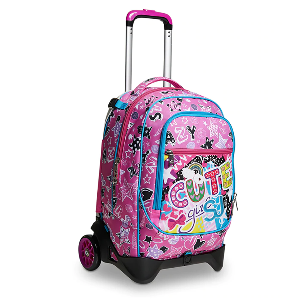 Trolley Scuola SJ Jack 2 Ruote - Cuteled Girl